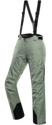 Spodnie narciarskie damskie Alpine Pro Osaga XS zielone. Zielone kombinezony Alpine Pro, bez wzorów, z materiału, narciarskie. Za 438.85 zł.