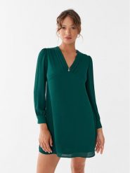 Liu Jo Sukienka codzienna MF3322 T0414 Zielony Regular Fit. Zielone sukienki Liu Jo, na co dzień, bez wzorów, z syntetyku, bez kołnierzyka, bez ramiączek, proste. Za 999.99 zł.