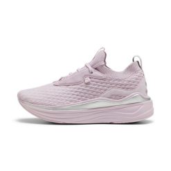 Buty Sportowe Damskie Puma Softride Stakd Premium. Fioletowe buty sportowe lifestyle Puma, bez wzorów, bez zapięcia, trekkingowe. Za 257.99 zł.