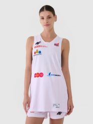 4F Koszulka meczowa replika domowa z sezonu 2024/25 damska 4F x KS Bydgoszcz - multikolor M. Czerwone t-shirty sportowe 4f, l, bez wzorów, z dzianiny, bez ramiączek, na fitness i siłownię. Za 199.99 zł.
