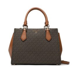 Torebka MICHAEL Michael Kors. Brązowe torebki klasyczne MICHAEL Michael Kors, bez wzorów, klasyczne, bez dodatków. Za 959.99 zł.