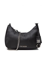 Steve Madden Torebka Bvital-S SM13000595-02002-BLK Czarny. Czarne kopertówki Steve Madden, bez wzorów, ze skóry, wizytowe, bez dodatków. Za 269.99 zł.