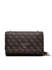 Guess Torebka Noelle (QL) HWQL78 79210 Brązowy. Brązowe kopertówki Guess, z aplikacjami, ze skóry, wizytowe, bez dodatków. Za 469.99 zł.