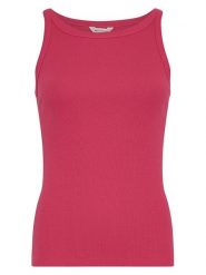 MOSS COPENHAGEN Top w kolorze różowym rozmiar: L/XL. Różowe topy Moss Copenhagen, l, bez wzorów, bez kołnierzyka, bez ramiączek. Za 91.95 zł.