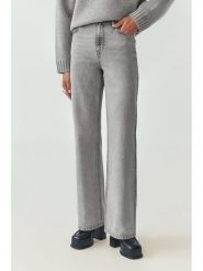 TATUUM Dżinsy "Riso" - Comfort fit - w kolorze jasnoszarym rozmiar: 38. Szare jeansy Tatuum, z aplikacjami, ze skóry, klasyczne, z podwyższonym stanem. Za 227.31 zł.