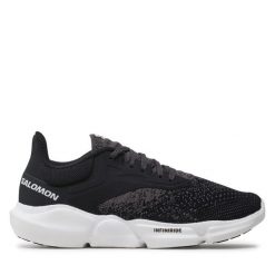 Buty do biegania Salomon. Czarne buty do biegania Salomon, bez wzorów, bez zapięcia, do biegania. Za 449.99 zł.