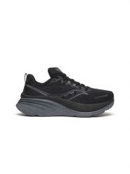 Saucony Buty "Hurricane 24" w kolorze czarno-szarym do biegania rozmiar: 38,5. Czarne buty do biegania Saucony, bez wzorów, bez zapięcia, do biegania. Za 528.34 zł.