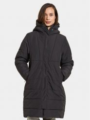 Didriksons Parka Moira Wns Parka 504944 Czarny Regular Fit. Czarne płaszcze Didriksons, bez wzorów, z syntetyku, bez kaptura. Za 599.99 zł.