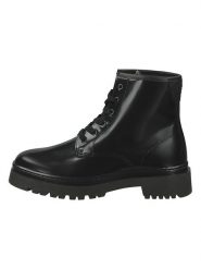 GANT Footwear Skórzane botki "Aligrey" w kolorze czarnym rozmiar: 38. Czarne botki GANT Footwear, bez wzorów, ze skóry, bez obcasa, bez zapięcia. Za 280.79 zł.