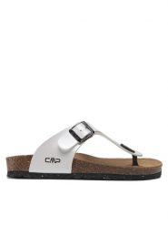 CMP Japonki Eco Mymosa Wmn Flip Flop 3Q91036 Biały. Białe japonki CMP, bez wzorów, ze skóry. Za 189.99 zł.