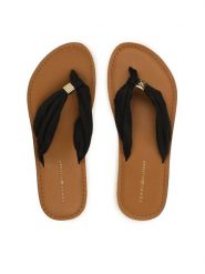 Tommy Hilfiger Japonki Th Elevated Beach Sandal FW0FW06985 Granatowy. Niebieskie japonki Tommy Hilfiger, bez wzorów, z materiału. Za 149.99 zł.