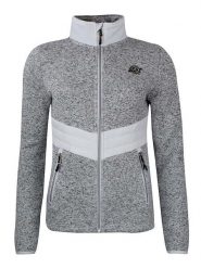 Peak Mountain Kurtka polarowa "Atormi" w kolorze szarym rozmiar: L. Szare kurtki Peak Mountain, l, bez wzorów, z materiału, bez kaptura. Za 173.99 zł.