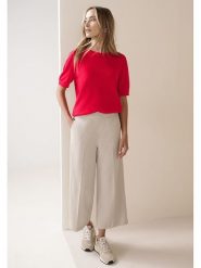 Street One Sweter w kolorze czerwonym rozmiar: 40. Czerwone swetry Street One, bez wzorów, street, bez ramiączek. Za 96.83 zł.