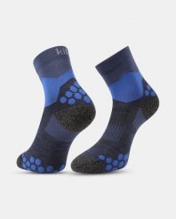 Uniseksowe skarpety outdoorowe Kilpi PRO-U. Niebieskie skarpetki Kilpi, bez wzorów, z materiału. Za 101.89 zł.