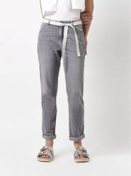 Rosner Dżinsy - Relaxed fit - w kolorze szarym rozmiar: W34/L28. Szare jeansy Rosner, l, bez wzorów, z tkaniny, z podwyższonym stanem. Za 181.33 zł.