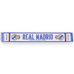 Szalik Realu Madryt licencjonowany 140 cm x 20 cm. Szaliki i kominy Real Madrid, bez wzorów, sportowe. Za 99.00 zł.