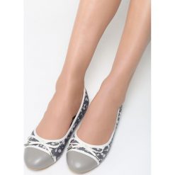 Szare Balerinki One Desire. Szare baleriny Born2be, ze skóry. Za 44.99 zł.