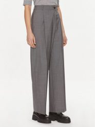 Boss Spodnie materiałowe Tenly 50505608 Szary Straight Fit. Szare spodnie materiałowe Boss, bez wzorów, z materiału. Za 1,469.00 zł.