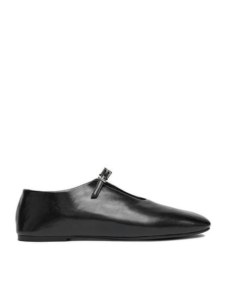 Gino Rossi Baleriny EO-ELSA-V2080 Czarny. Czarne baleriny Gino Rossi, bez wzorów, ze skóry, bez obcasa, bez zapięcia. Za 206.99 zł.