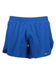 Reebok Szorty w kolorze niebieskim do biegania rozmiar: L. Niebieskie szorty sportowe Reebok, bez wzorów, z materiału, do biegania. Za 92.64 zł.