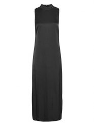 MOSS COPENHAGEN Sukienka "Julietta" w kolorze czarnym rozmiar: XL. Czarne sukienki Moss Copenhagen, na co dzień, xl, bez wzorów, bez kołnierzyka, bez ramiączek, maxi, proste. Za 193.70 zł.