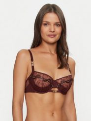 Chantelle X Biustonosz balkonetka Xtravagant C06GN7 Bordowy. Czerwone biustonosze Chantelle X, bez wzorów, z syntetyku. Za 399.99 zł.