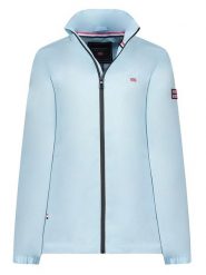 Geographical Norway Kurtka przejściowa "Birmo" w kolorze błękitnym rozmiar: S. Niebieskie kurtki Geographical Norway, s, bez wzorów, bez kaptura. Za 130.81 zł.