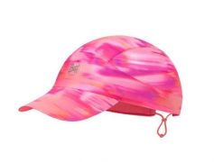 Czapka z daszkiem BUFF PACK SPEED CAP. Czerwone czapki z daszkiem Buff, na lato, bez wzorów, z elastanu, sportowe. Za 124.90 zł.
