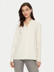 Tommy Hilfiger Koszula WW0WW44045 Beżowy Regular Fit. Brązowe koszule Tommy Hilfiger, bez wzorów, z wiskozy, bez kołnierzyka, bez ramiączek. Za 259.99 zł.