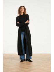 Smashed Lemon Kardigan w kolorze czarnym rozmiar: S. Czarne swetry Smashed Lemon, s, bez wzorów, bez ramiączek. Za 126.99 zł.