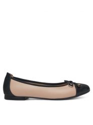 Lasocki Baleriny RST-ARABELLA-04 Beżowy. Brązowe baleriny Lasocki, bez wzorów, ze skóry, bez obcasa, bez zapięcia. Za 149.99 zł.