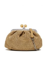 Weekend Max Mara Torebka 2515511095650 Beżowy. Brązowe kopertówki Weekend Max Mara, bez wzorów, z materiału, wizytowe, bez dodatków. Za 1,049.00 zł.