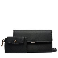 Torebka Call It Spring. Czarne listonoszki Call it Spring, bez wzorów, bez dodatków. Za 209.99 zł.