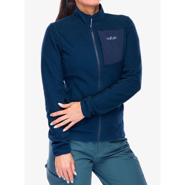 Bluza rozpinana damska Rab Tecton Jacket. Niebieskie bluzy RAB, xs, bez wzorów, bez kaptura. Za 305.30 zł.