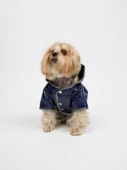 Paws&Whiskers Bluza w kolorze granatowym dla psa rozmiar: XXL. Niebieskie bluzy Paws&Whiskers, xxl, bez wzorów, bez ramiączek, bez kaptura. Za 91.99 zł.