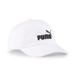 Czapka z daszkiem z logo No. 1 ESS PUMA. Białe czapki z daszkiem Puma, bez wzorów, sportowe. Za 49.99 zł.