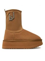 Liu Jo Śniegowce Tia 01 SF4249 PX592 Brązowy. Brązowe śniegowce Liu Jo, bez wzorów, ze skóry, bez zapięcia. Za 759.99 zł.