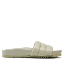 Klapki Refresh. Zielone klapki Refresh, bez wzorów, bez obcasa, bez zapięcia. Za 159.99 zł.