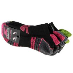 Skechers 3pk Womens Perf Grey Color Pop, damskie, Fitness, skarpetki, Czarne. Czarne skarpetki Skechers, bez wzorów, z poliesteru. Za 59.99 zł.