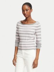 Guess Jeans Sweter W6BR66 Z1616 Szary Regular Fit. Szare swetry Guess Jeans, m, z aplikacjami, z jeansu, bez ramiączek. Za 349.99 zł.