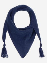 Perfect Cashmere Kaszmirowy szal "Condeixa" w kolorze granatowym - 103 x 49 cm rozmiar: onesize. Niebieskie szaliki i kominy Perfect Cashmere, bez wzorów, z kaszmiru. Za 239.99 zł.