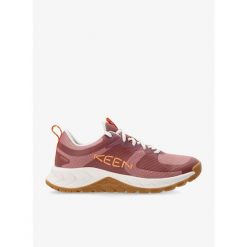 Buty turystyczne damskie Keen Versacore WP. Czerwone buty trekkingowe Keen, bez zapięcia. W wyprzedaży za 340.00 zł.