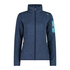 Bluza damska turystyczna CMP 3H14746. Niebieskie bluzy CMP, m, bez wzorów, sportowe, bez ramiączek, bez kaptura. W wyprzedaży za 188.99 zł.