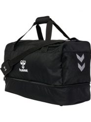 Torba sportowa Hummel Core 2.0. Czarne torby sportowe Hummel, bez wzorów, z materiału, na ramię. Za 166.50 zł.