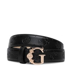 Pasek Damski Guess. Czarne paski Guess, z aplikacjami. Za 234.99 zł.