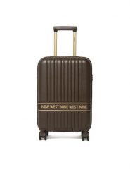 Nine West Walizka kabinowa CEO-NW-S-001-10 Brązowy ciemny. Brązowe walizki Nine West. Za 299.99 zł.