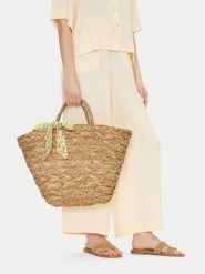 DeeZee Torebka BLB08-3 Beżowy. Brązowe torebki klasyczne DeeZee, bez wzorów, z materiału, bez dodatków. Za 139.99 zł.