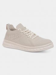 Buty Damskie Luhta Taikova Ms. Brązowe buty treningowe Luhta, bez wzorów, z dzianiny, bez zapięcia, trekkingowe. Za 309.00 zł.