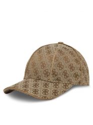 Guess Czapka z daszkiem AW5282 POL01 Brązowy. Brązowe czapki z daszkiem Guess, z aplikacjami, z materiału. Za 139.99 zł.