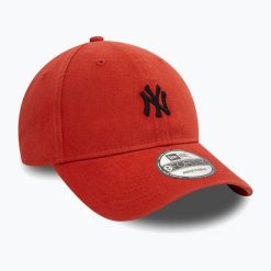 Czapka z daszkiem New Era Washed 940 Nyy. Brązowe czapki z daszkiem New Era, bez wzorów. Za 119.99 zł.